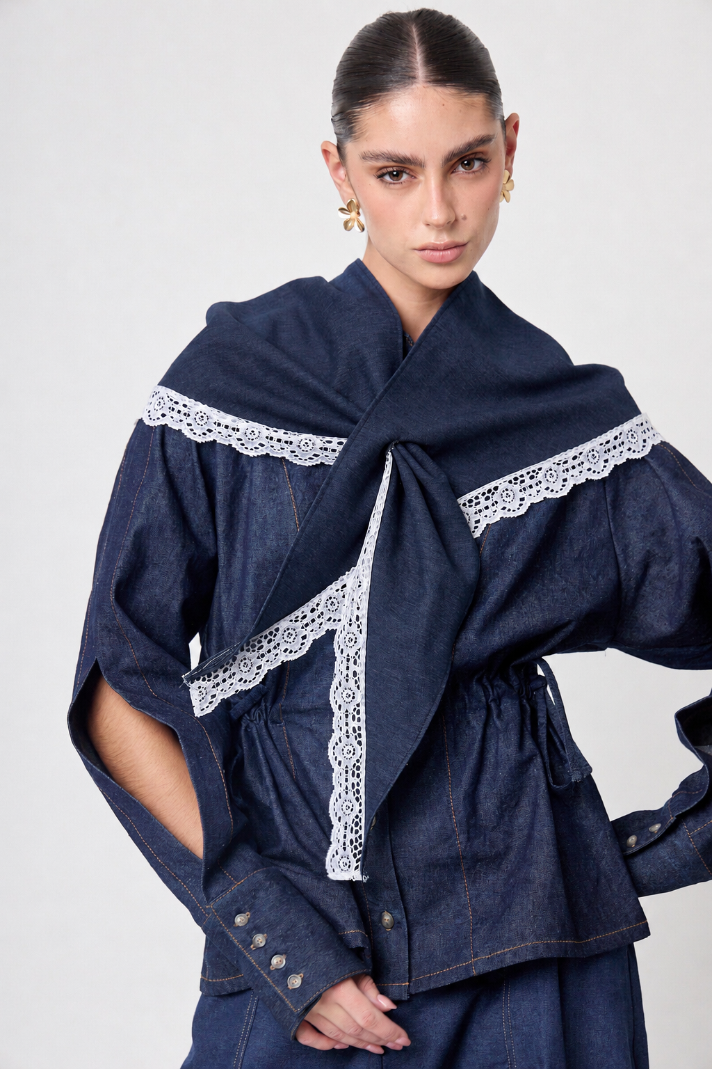 Foulard triangular Bou