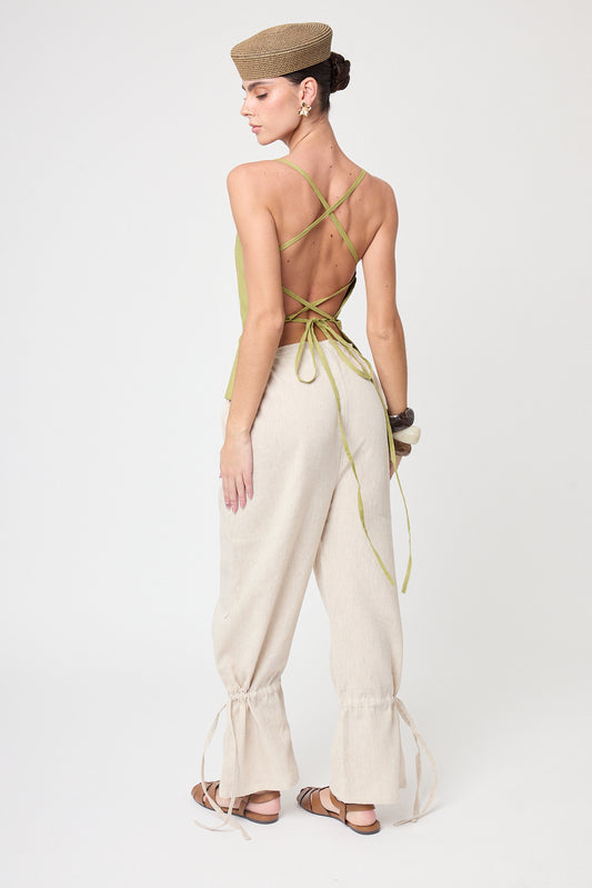 Pantalón Tea Adjustable Strings